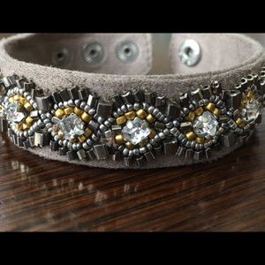 Date Embroidered Bracelet